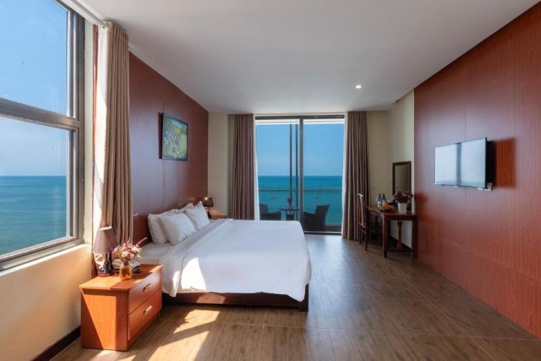 Phòng Deluxe Double Ocean View 